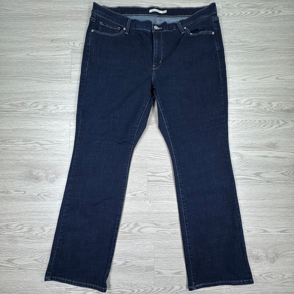 Levi's Women's Jeans 415‎ Classic Bootcut Dark Wash 20W Stretch Denim